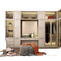 sliding doors wood bedroom closet with dressing table